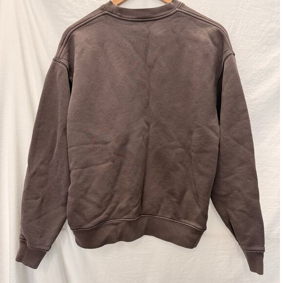 Set Active Brown Fleece Sweater XS Loungewear Casual Comfy - Picture 2 of 5
